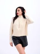 3309 FERMUARLI KAZAK-KREM