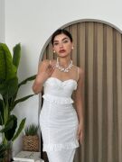 Lere Ip Askılı Elbise