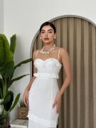Lere Ip Askılı Elbise