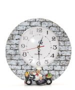 Aşçı Tasarımlı Polyester Duvar Saati Model 1