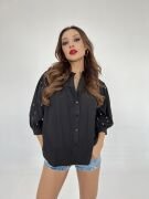 6515 GÖMLEK-SİYAH