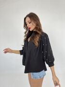 6515 GÖMLEK-SİYAH