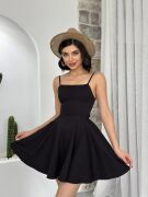Pole İp Askılı Elbise