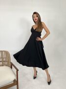 4186 ELBİSE-SİYAH