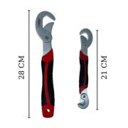BUFFER® Çok Fonksiyonlu Ergonomik  Ayarlanabilir Büyük Küçük Akıllı Pense Anahtar 2li Set