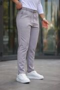 Erkek Beli Bağcıklı Jogger Pantolon
