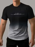 Erkek Kısa Kollu Bisiklet Yaka Baskılı Süprem T-shirt