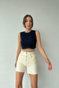 Mavi Altı Zincirli Bluz