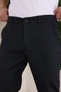 Erkek Casual Slim Fit Cord Desenli Kumaş Pantolon