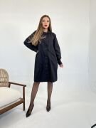 4960 TRENÇKOT-SİYAH