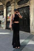 Adela Kroşe Etek Takım 9504-01