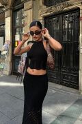 Adela Kroşe Etek Takım 9504-01
