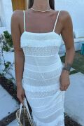 Regina Dantel Detay Elbise 2754-01