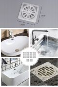BUFFER® 10'lu Banyo ve Mıutfak Lavabo Koku Önleyici ve Haşere Böcek Önleyici Gider Filtresi