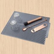 BUFFER® Büyük Bulaşık Kurutma Matı,Silikon Bulaşık Kurutma Matı Çok Amaçlı Tezgah Üstü Mat