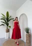 Acco Taş Detaylı Elbise