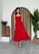 Neapolitan Askılı Elbise