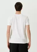 Unisex Basic Bisiklet Yaka Regular T-Shirt - Beyaz
