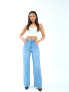 7044 KOT PANTOLON-MAVİ