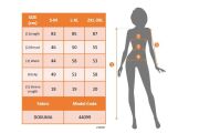 Kadın Kısa Kollu V Yakalı çift Renkli Desenli Beli Kuşaklı Atlas Elbise