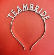 Gümüş Renk Team Bride Taç – Gelin ve Nedime Tacı