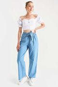 6469 BOL PAÇA JEANS PANTOLON - Mavi