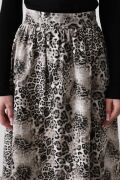 Kloş Leopar Desen Etek - Leopar