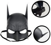 Siyah Çocuk Batman Maskesi Lastikli