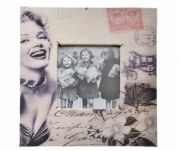 BUFFER® Decotown Marilyn Monroe Tasarım Ahşap Resim Fotoğraf Çerçevesi