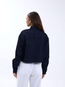 7362 KOT GÖMLEK-LACİVERT