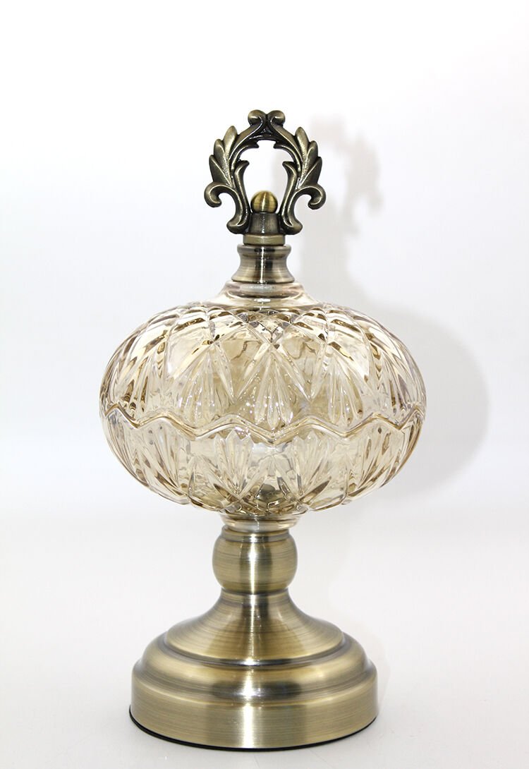 Kapaklı Cam Şekerlik Model 1