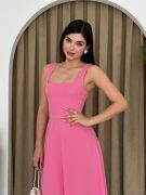 Neapolitan Askılı Elbise