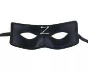Zorro Maskesi Z Baskılı Lastikli