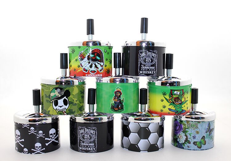 Metal Basmalı Küllük