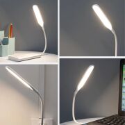 BUFFER® USB Girişli 14 Ledli 3 Kademeli Dokunmatik Masa/Kitap Okuma Lambası Ledi Beyaz