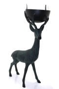 Metal Geyikli Kase 75 Cm