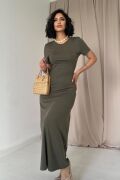 Haki Basic Elbise