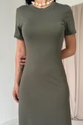 Haki Basic Elbise