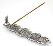 Metal Kayık Baykuş Tasarımı Tütsülük Model 2