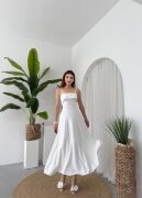 Acco Taş Detaylı Elbise