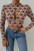 Autumn Cut Out Bluz 3018-08