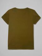 Kadın Kısa Kollu Kedi Ve Pati Baskılı Süprem T-shirt