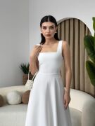 Neapolitan Askılı Elbise