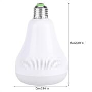 BUFFER® Kumandalı Bluetooth Hoparlör Ampul LD-37