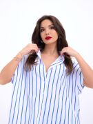 5488 GÖMLEK-BALTİMORE ÇİZGİLİ