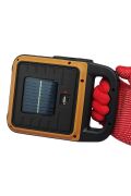 BUFFER® Taşınabilir 4 Farklı Fonksiyonlu Güneş Enerjili ve USB ile Şarj Olabilen Portatif Led Işıldak HS-8020