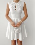 Perp Fiyonk Detaylı Elbise