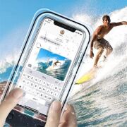 BUFFER® Bisiklete Takılan Su ve Yağmur Gerirmez Telefon Kılıfı Universal