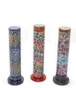 Obsidian Taşı İşlemeli Kule Tütsülük Model 4