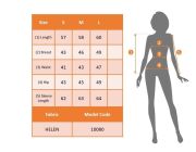 Kadın Uzun Kollu Baskılı V Hakim Yaka Helen Bluz